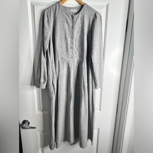 Zara Bib Midi Dress